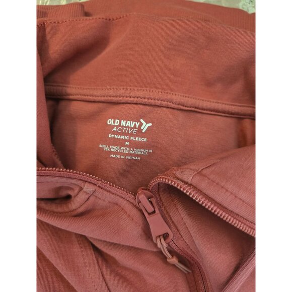 Old Navy Active Womens Dynamic Fleece Half-Zip Pullover Sweatshirt boho cottage - Picture 5 of 6